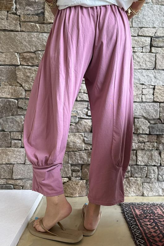 Jo Jo Quirky Classic Barrel Pant Indian Pink